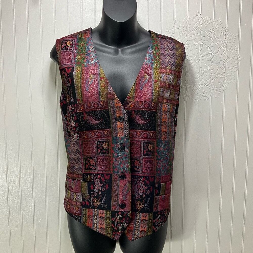 VINTAGE ORVIS Tapestry Vest